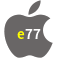 Aplicativo e77 para iOS