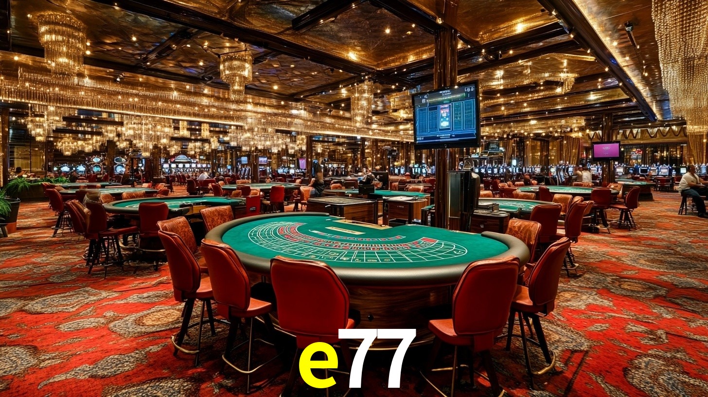 Sinta a adrenalina dos jogos de cassino com e77